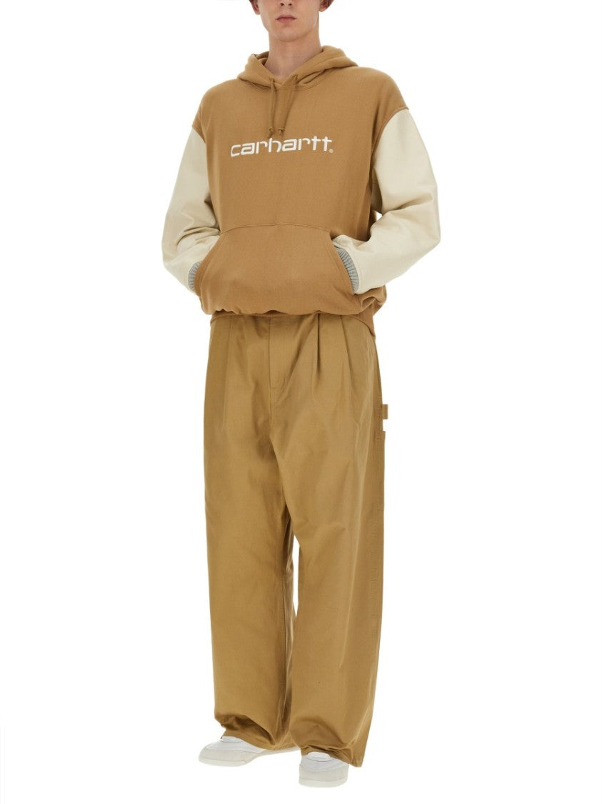 Relaxed Wide-Leg Pants With High Waist