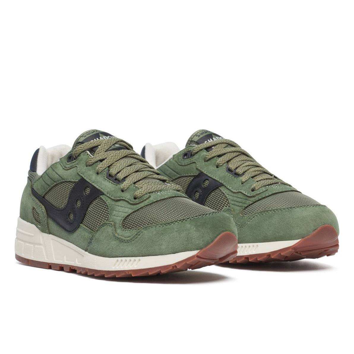 Rolive Green Suede And Leather Sneakers