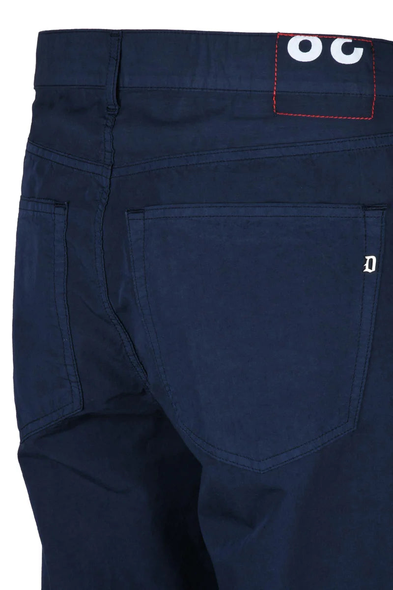 Paco Cotton Silk Trousers - Blue