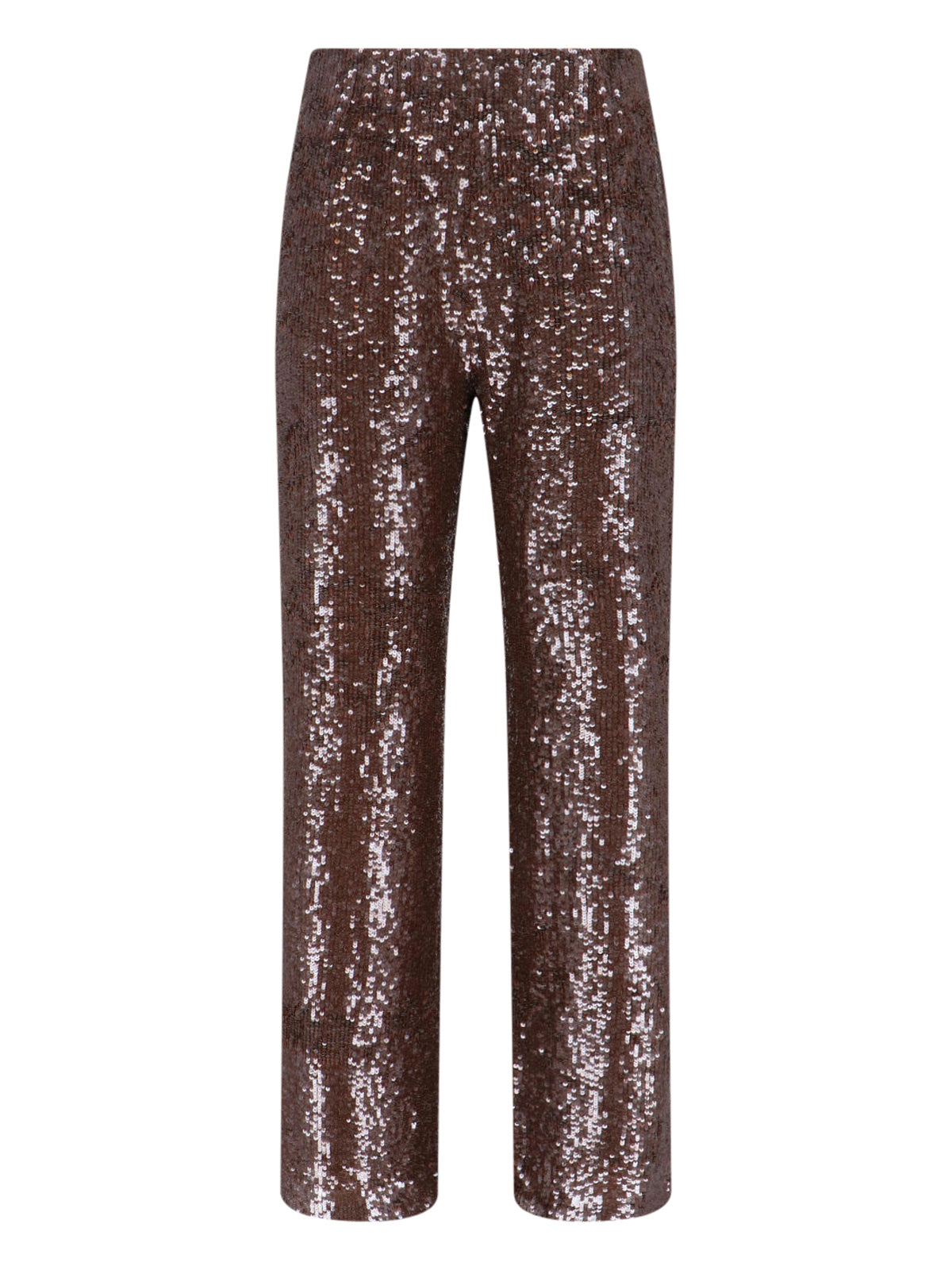 Brown Sequin Trousers