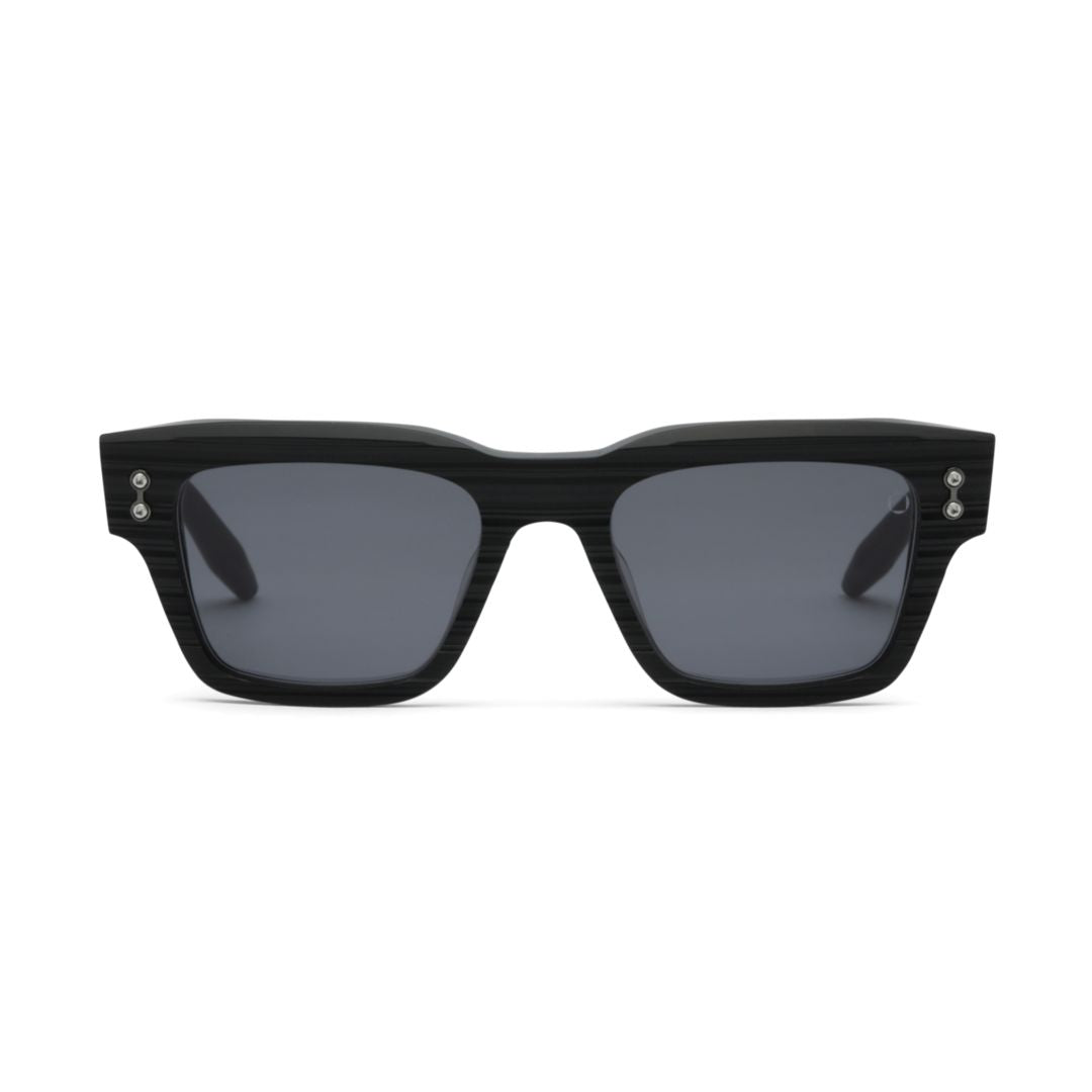 Columba Rectangular Frame Sunglasses with Textured Detailing