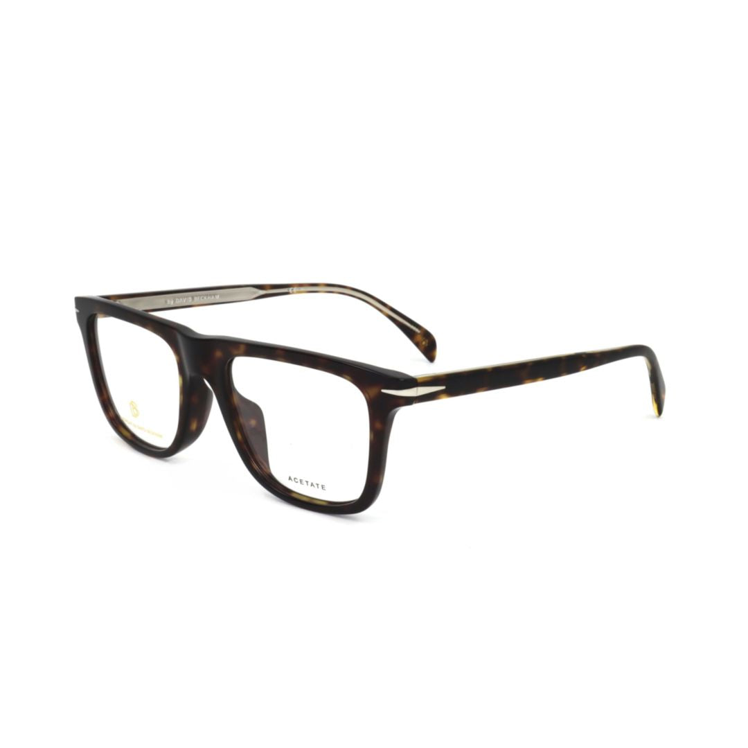 Db 7061/F Timeless Rectangular Tortoiseshell Frame Eyeglasses