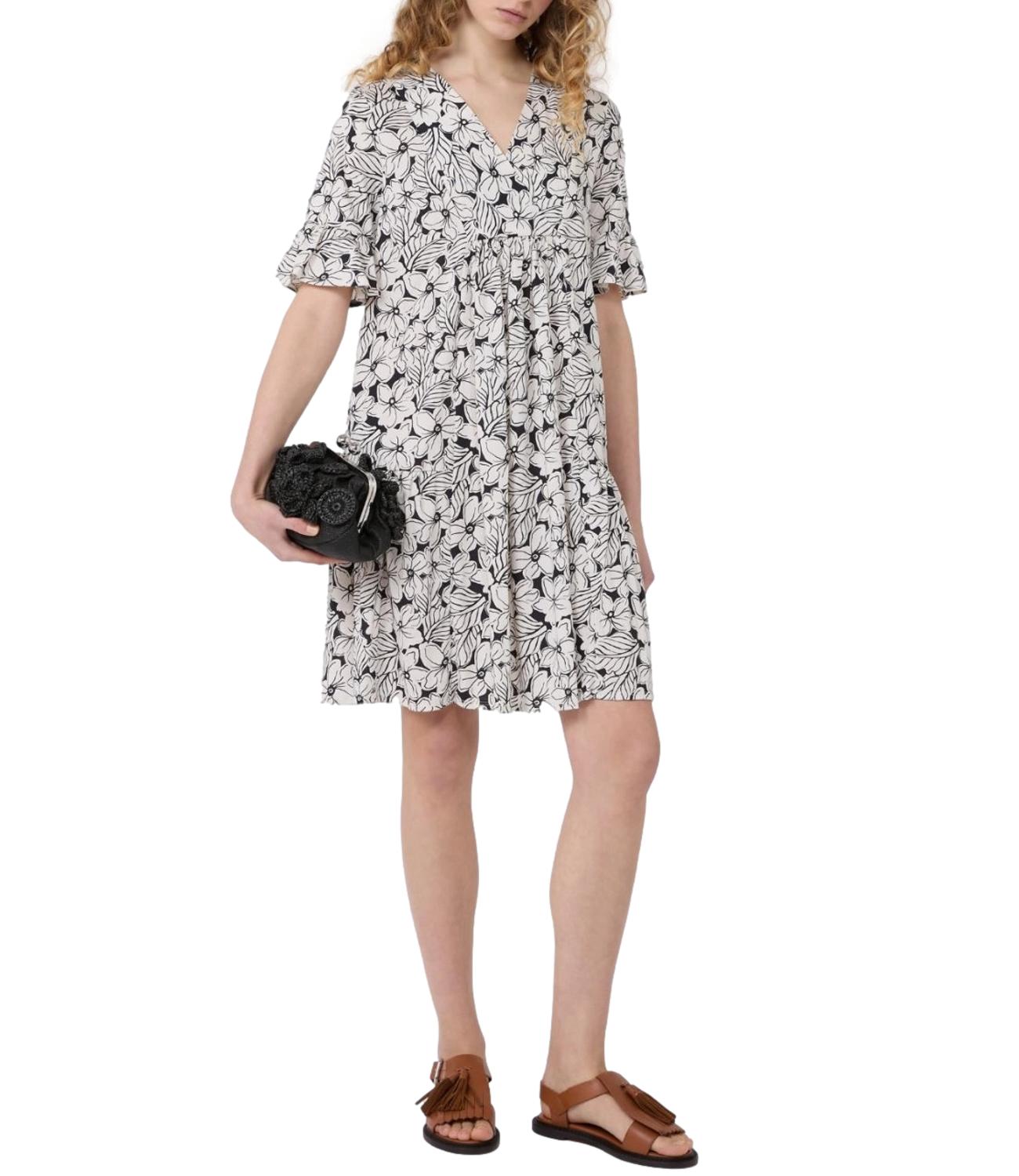 Hawaii Black Wkdfuoco Lyocell Dress
