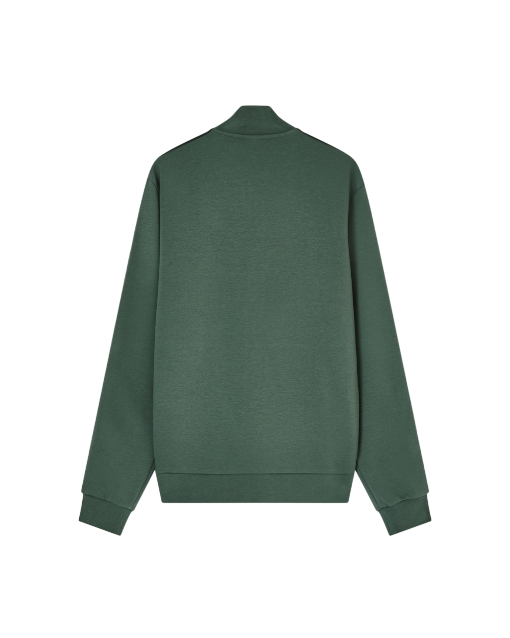Full-Zip Sweatshirt with Contrasting Stripes