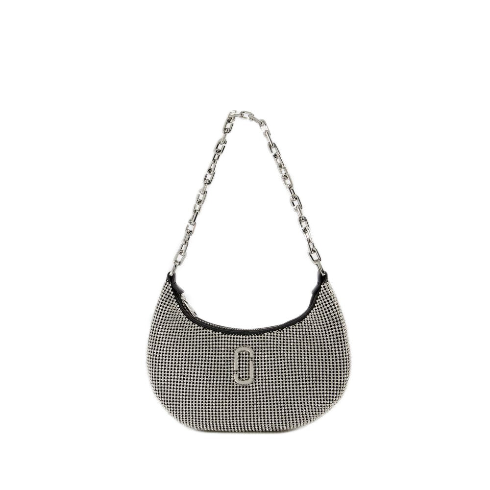 The Small Curve Shoulder Bag - Mesh - Silver