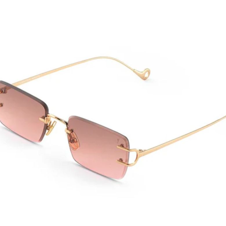 Dillinger C.4-44 Rimless Sunglasses with Teardrop Arm Tips