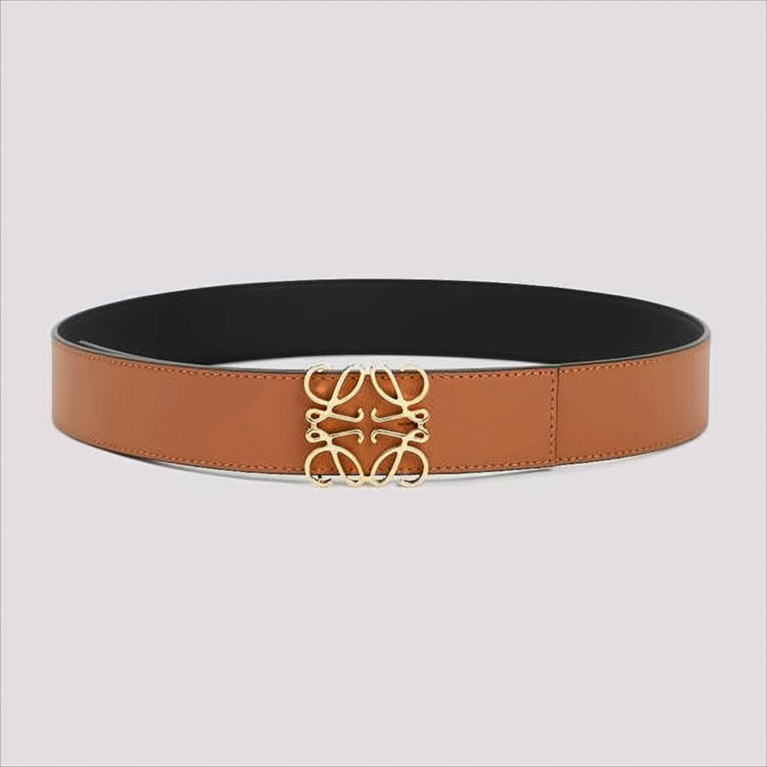 Calf Leather Wide Belt