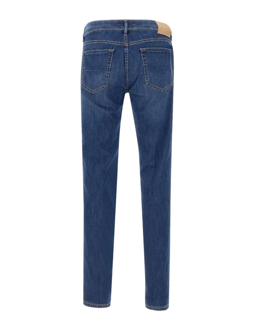 Dark Denim Slim-Fit Jeans
