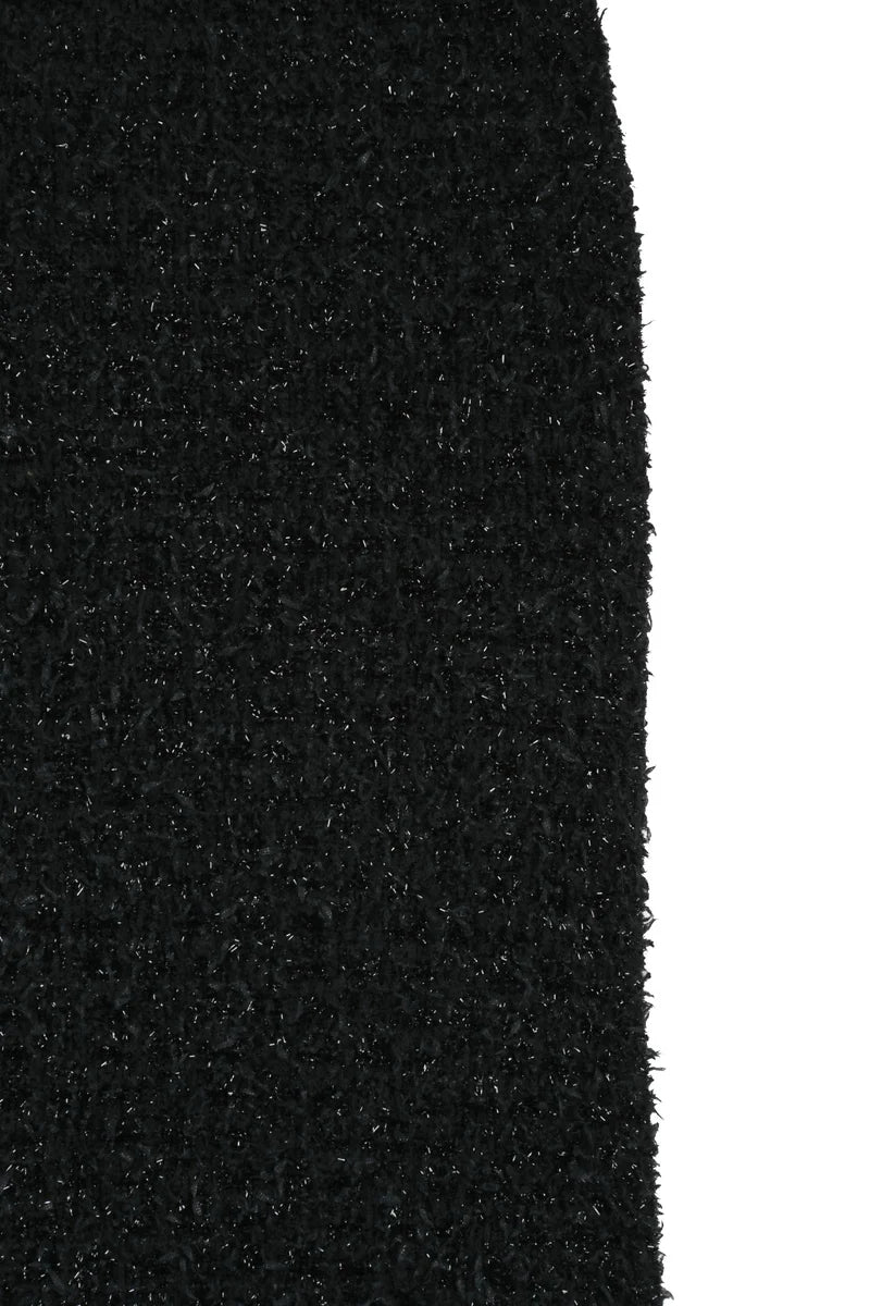 Bouclé Skirt - Black