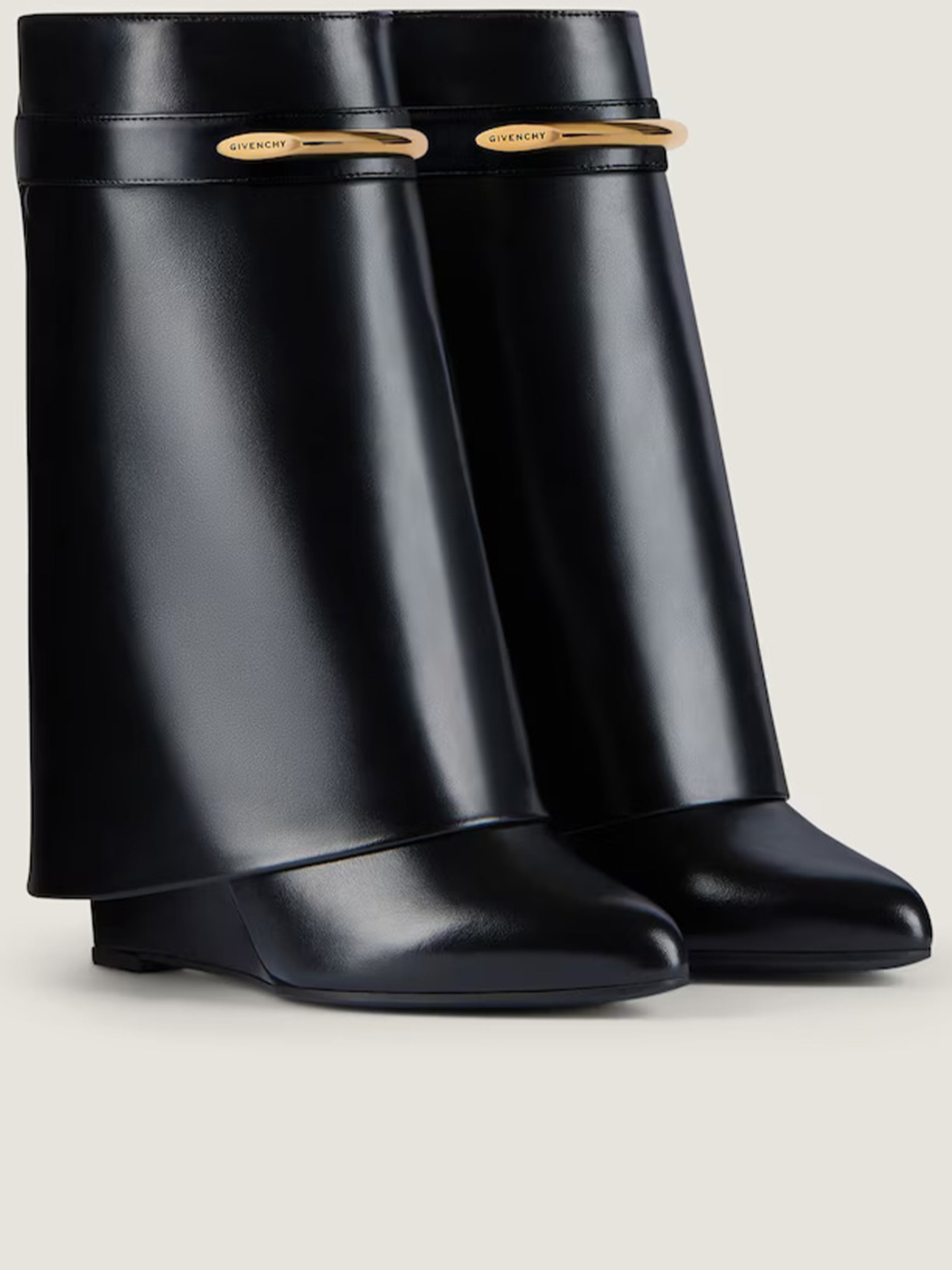 Heel Ankle Boot Pointed Calf Leather