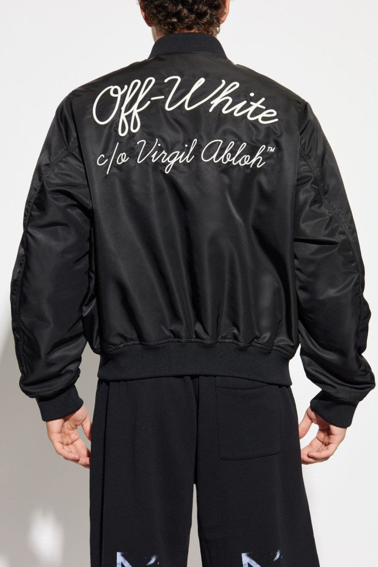 Minimalist Black Jacket With Modern Silhouette And Zipper Closure