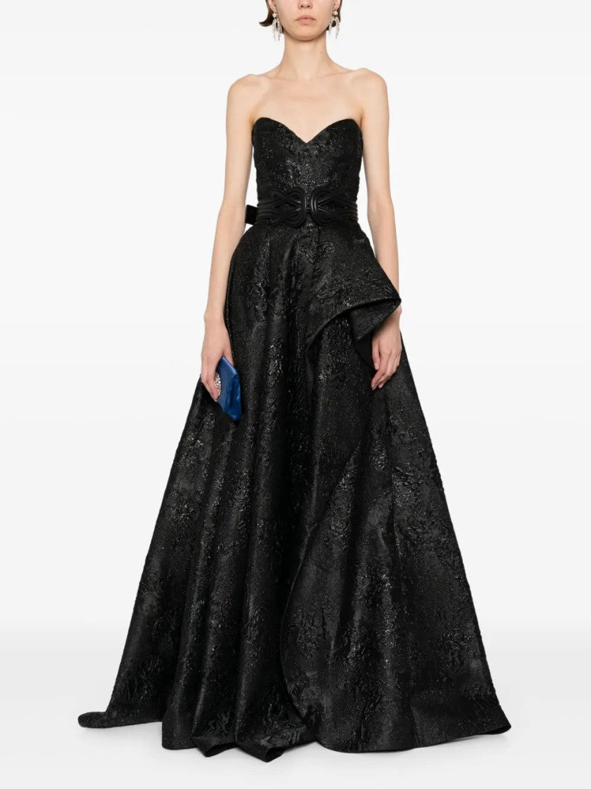 Brocade Long Dress