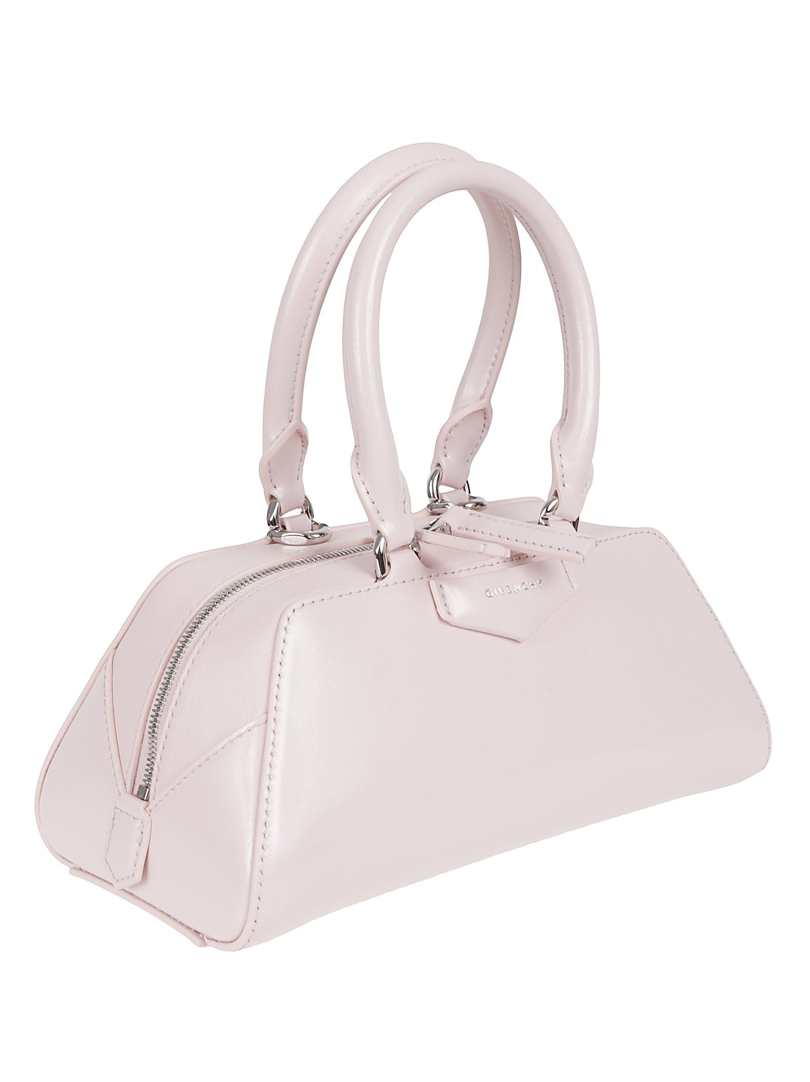 Mini Borsa in Glossy Calf Leather with Origami Structure