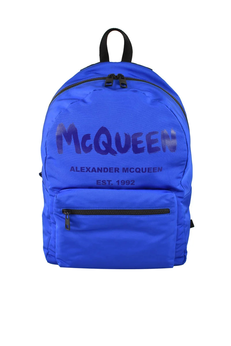 Nylon Backpack - Light Blue