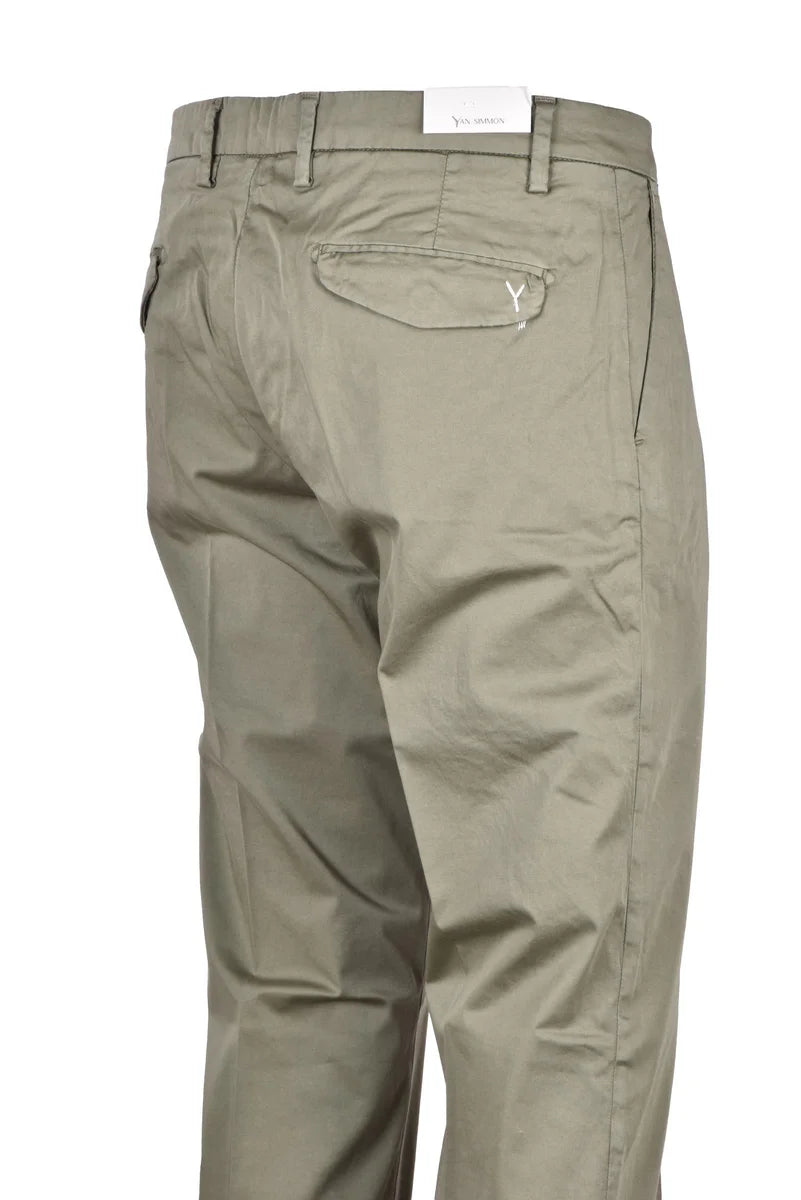 Friend Pants Cotton Stretch - Green