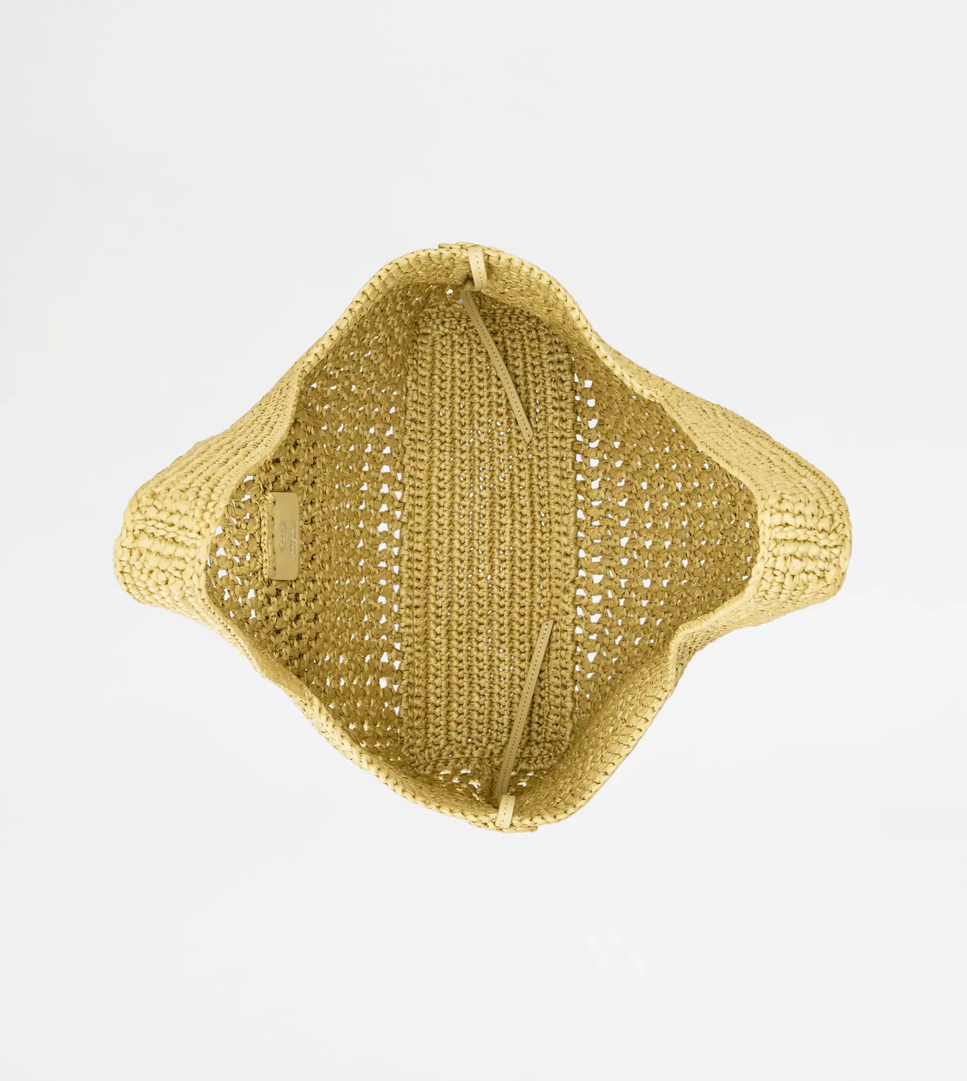 Woven Tote Bag with Embossed Logo