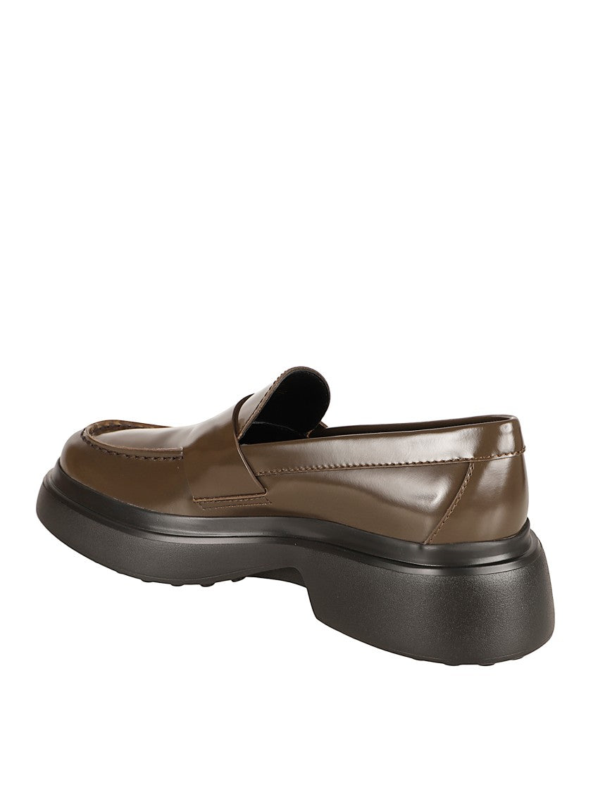 Sole Loafers In Brushed Calfskin