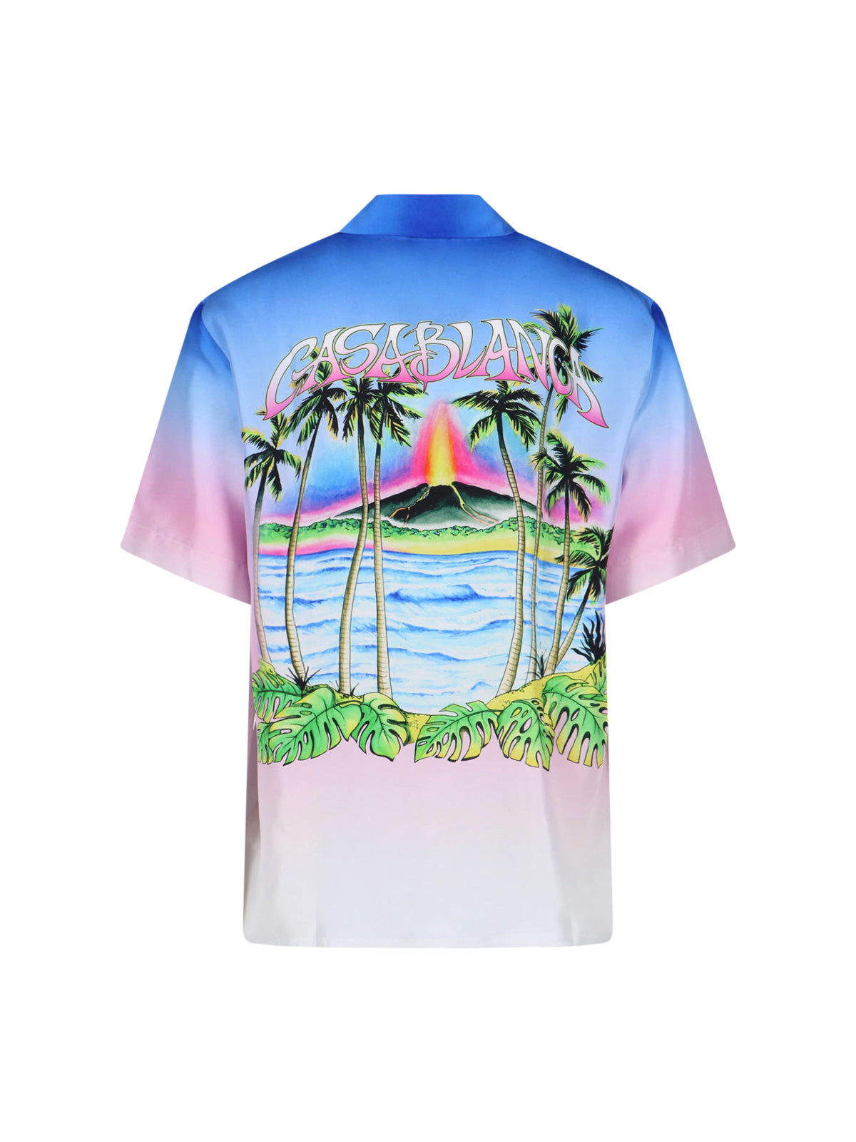 "Volcano Print" Shirt Multicolor