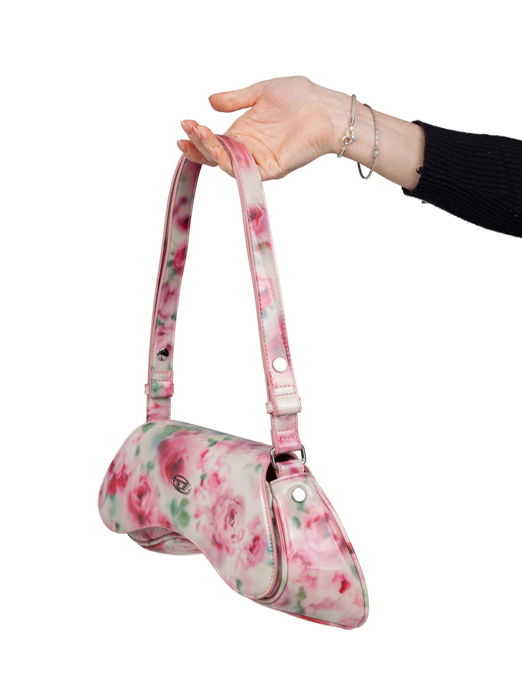 Play Bag In Glossy Printed Pu