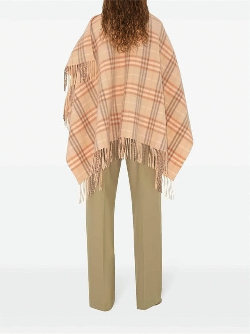 Oversized Wool and Cashmere Blend Scarf