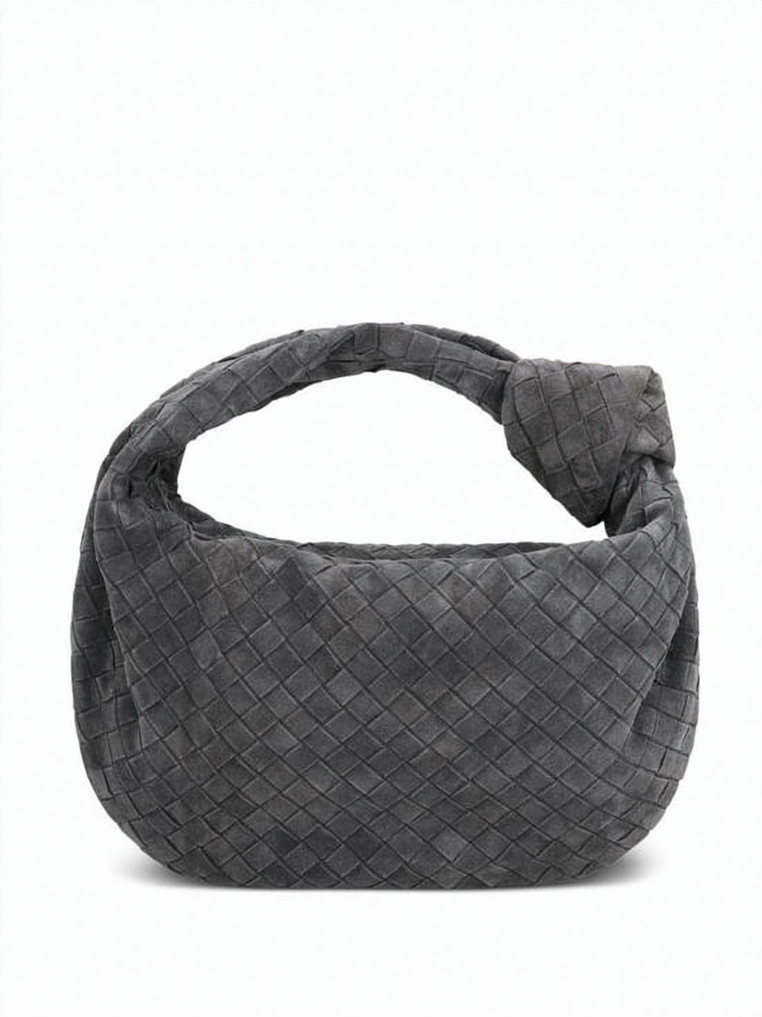 Woven Suede Tote Bag
