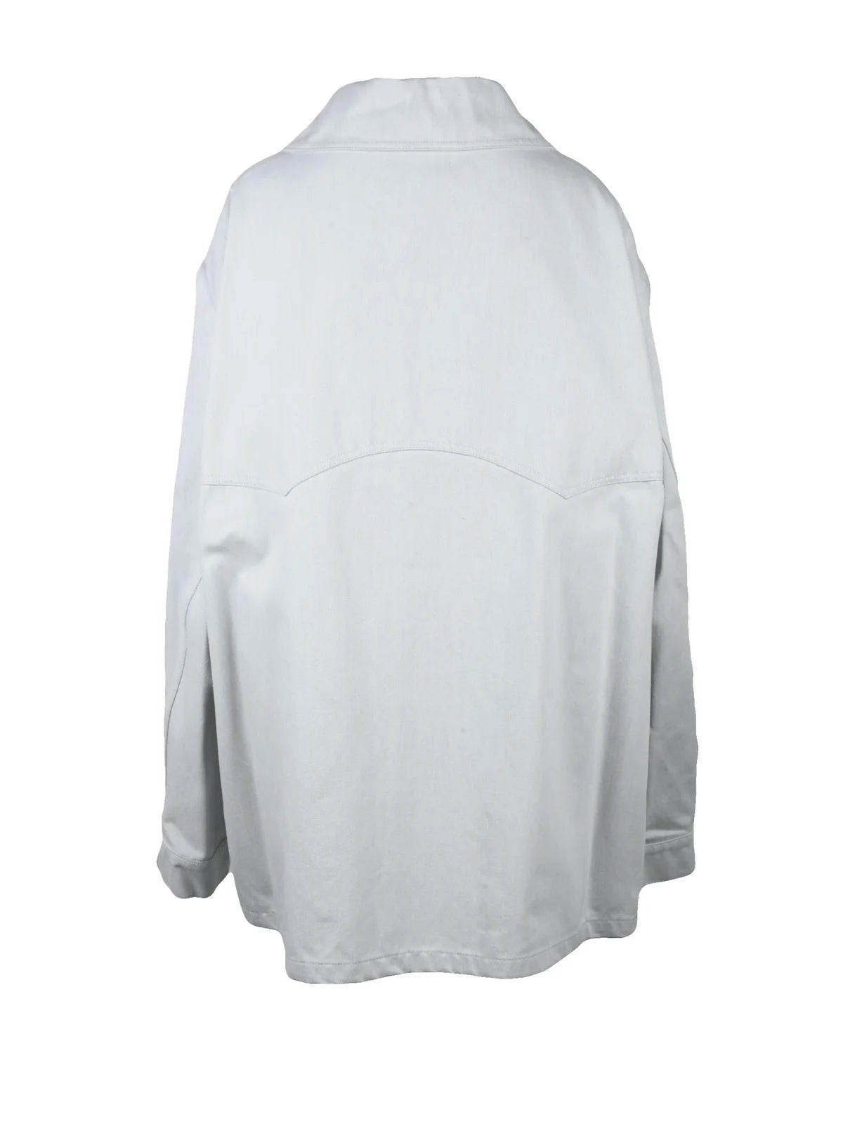 Denim Overshirt - Beige