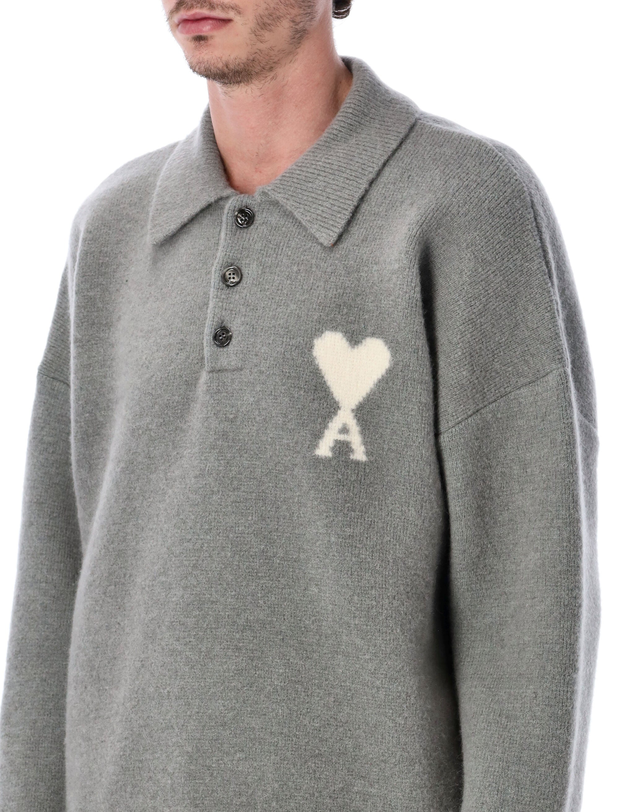 Wool Polo Sweater