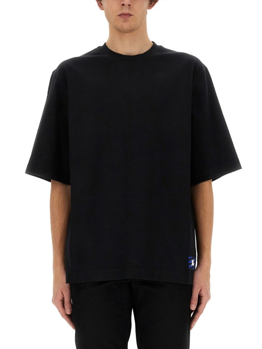 Ekd Patch T-Shirt In Soft Cotton