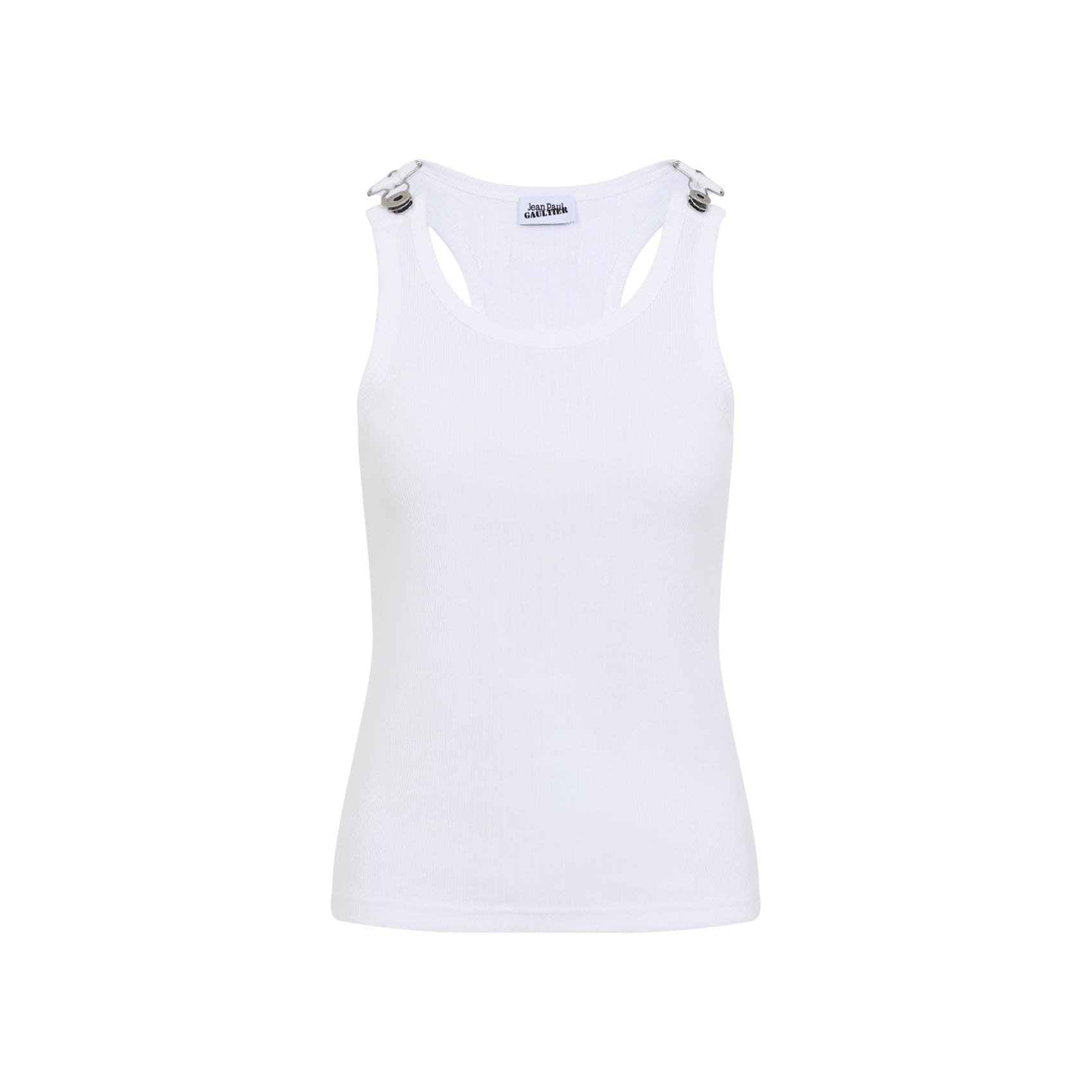 Sleeveless Ribbed Tank Top