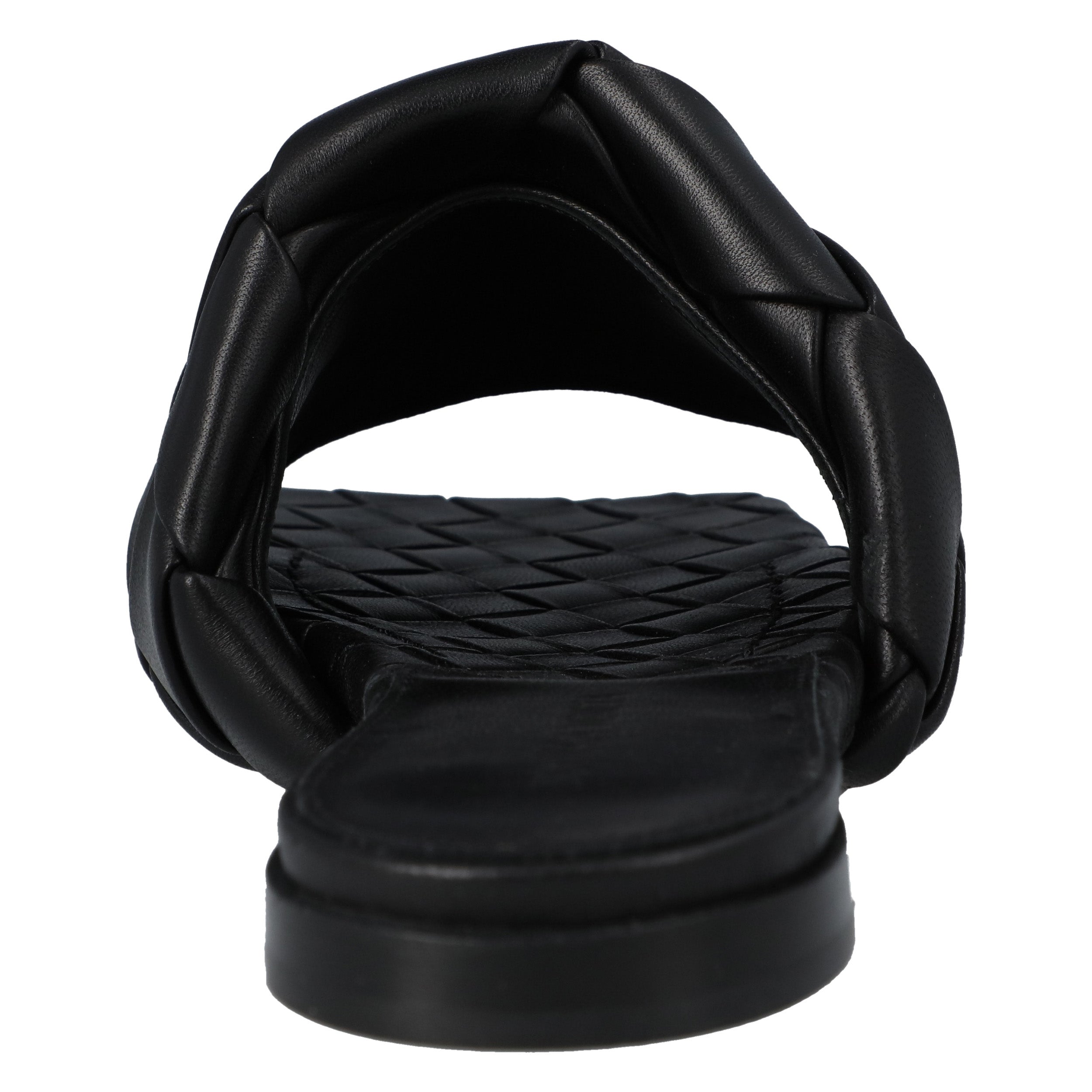 Lido Flat Sandal Black