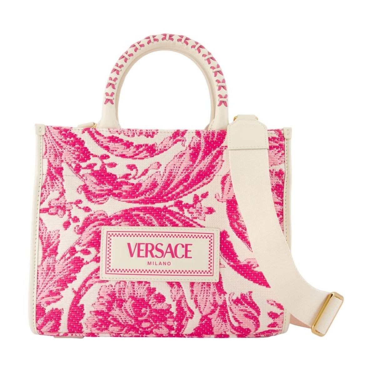 Shopping Bag - Leather - Pink