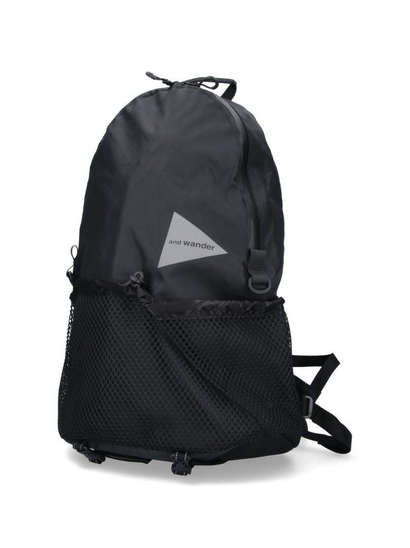 "Ecopak 20L" Backpack, In Black Fabric