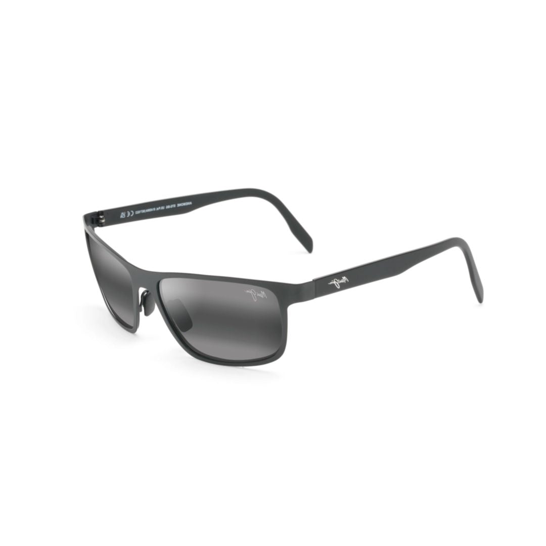 Anemone Rectangular Matte Finish Sunglasses with Gradient Lenses