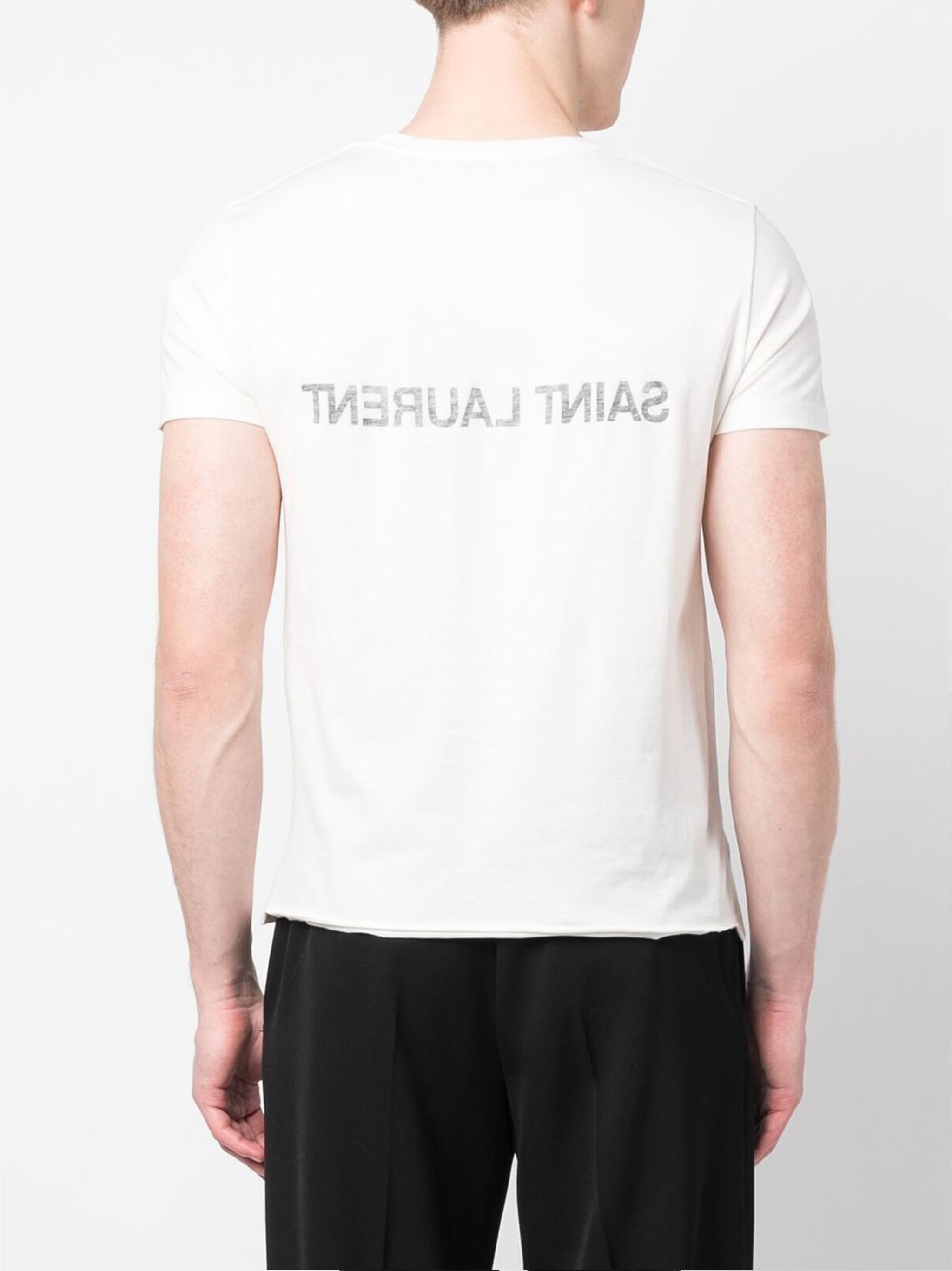 Saint Laurent Reversed Logo T-Shirt