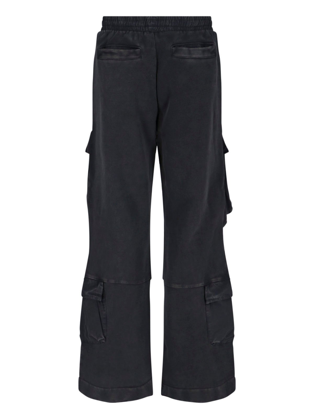 Organic Cotton Cargo Sport Pants with Drawstring Waist