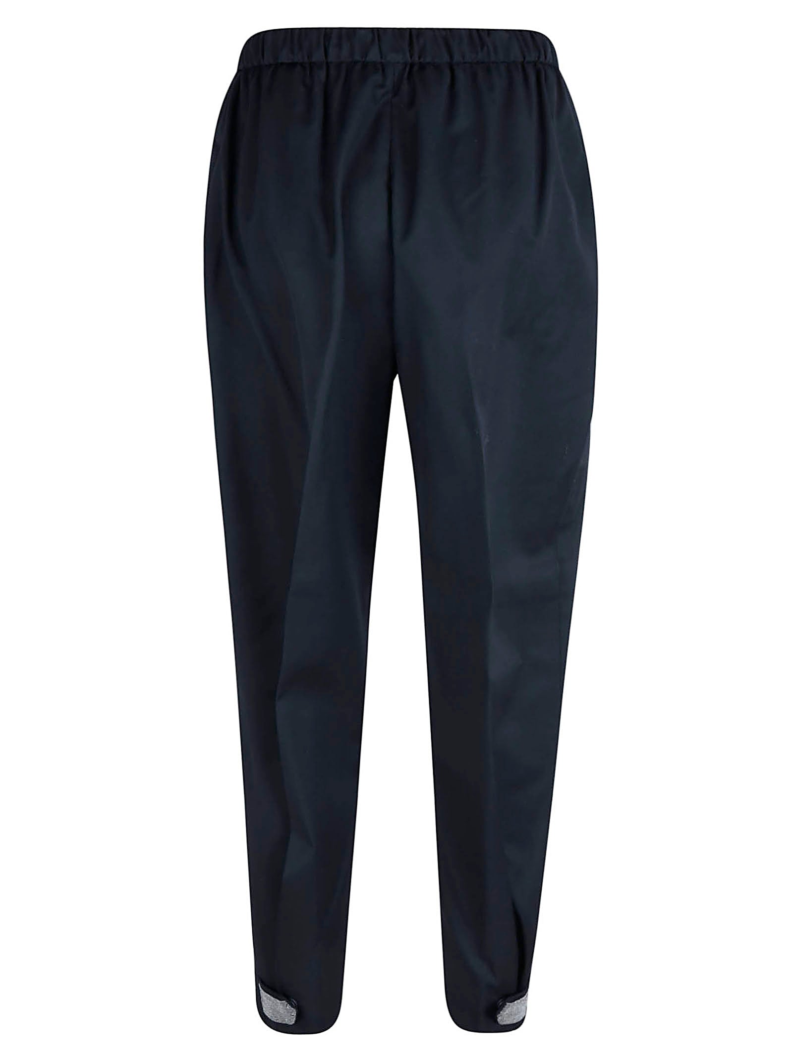 Straight-Leg Trousers with Tailored Design