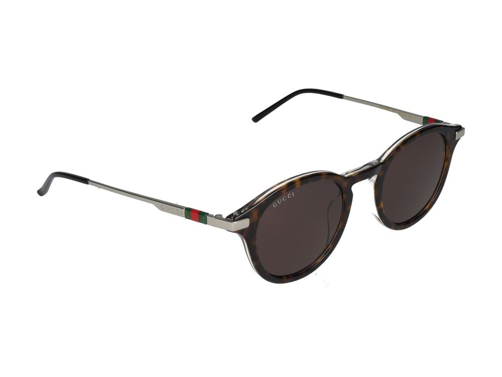 Sunglasses Gucci GG1890S 002 Havana Silver Brown 48/22/145