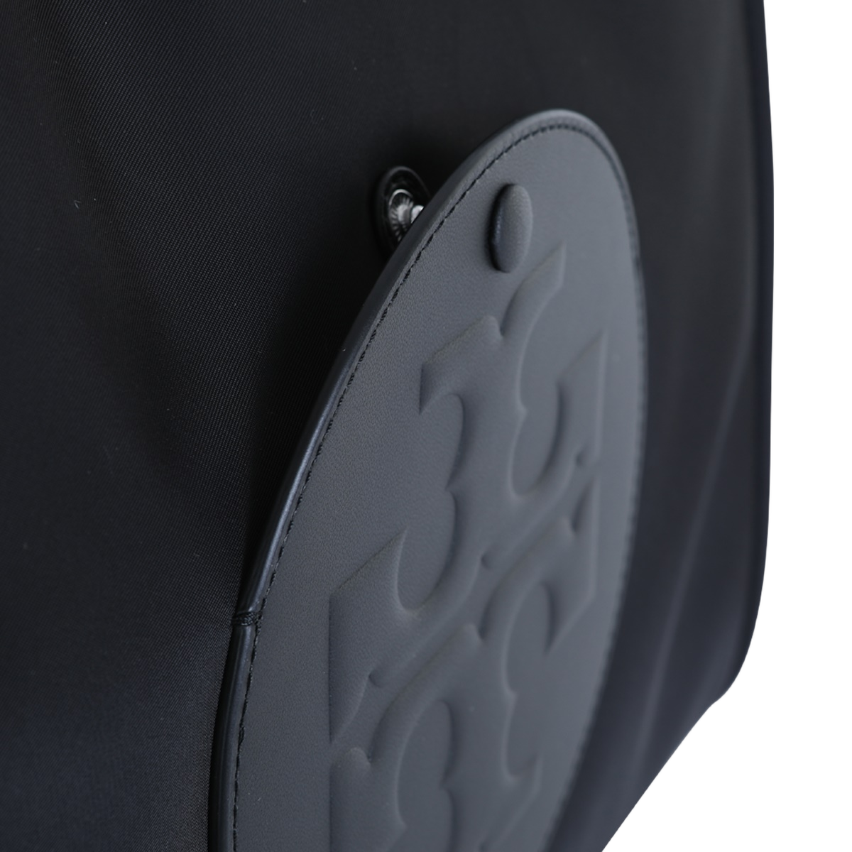 Rectangular Embossed Logo Tote Bag