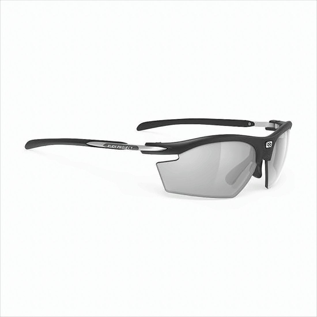 Semi-Rimless Sunglasses with Mirrored Lenses