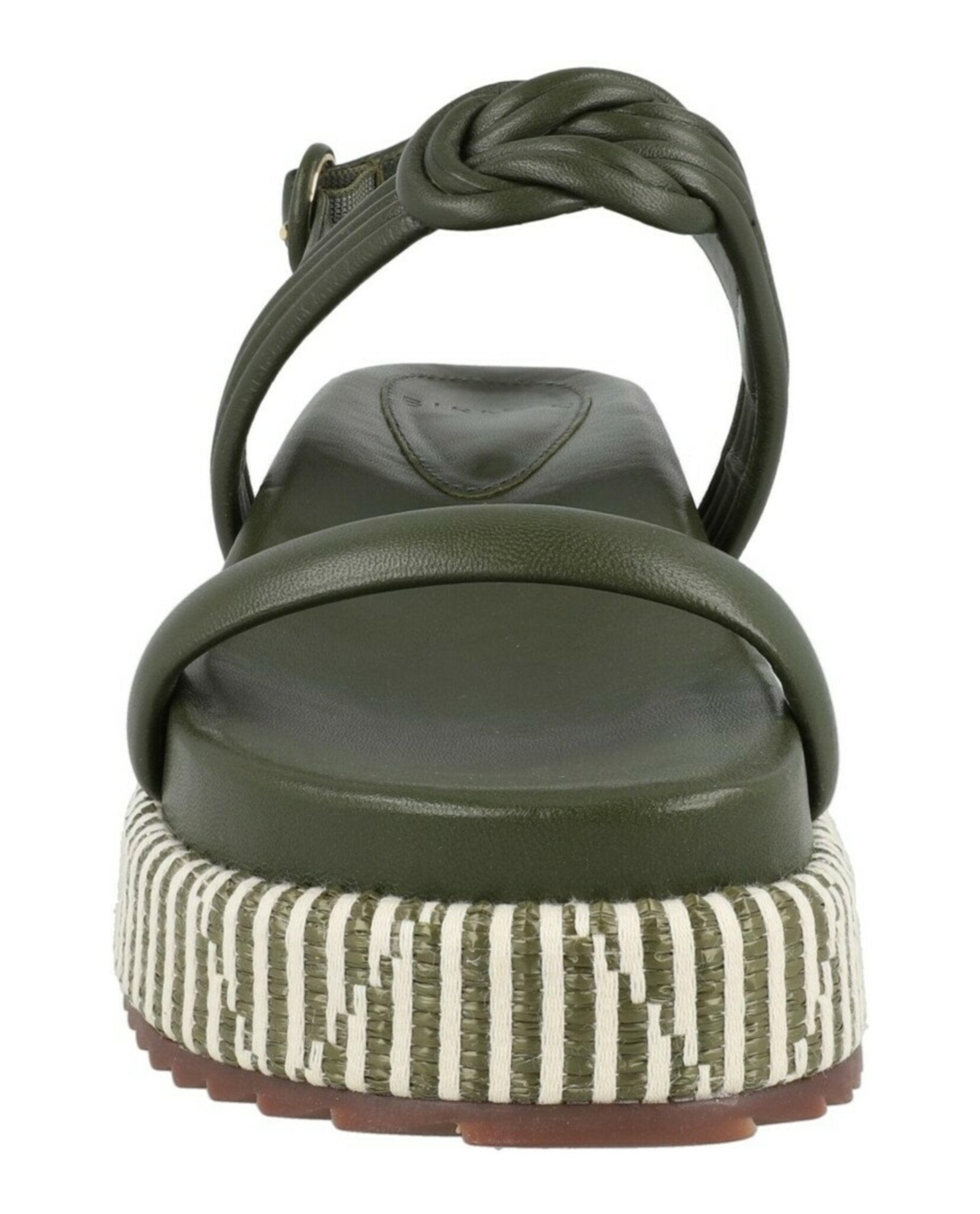 Vicky Bounce Raffia Platform Sandals
