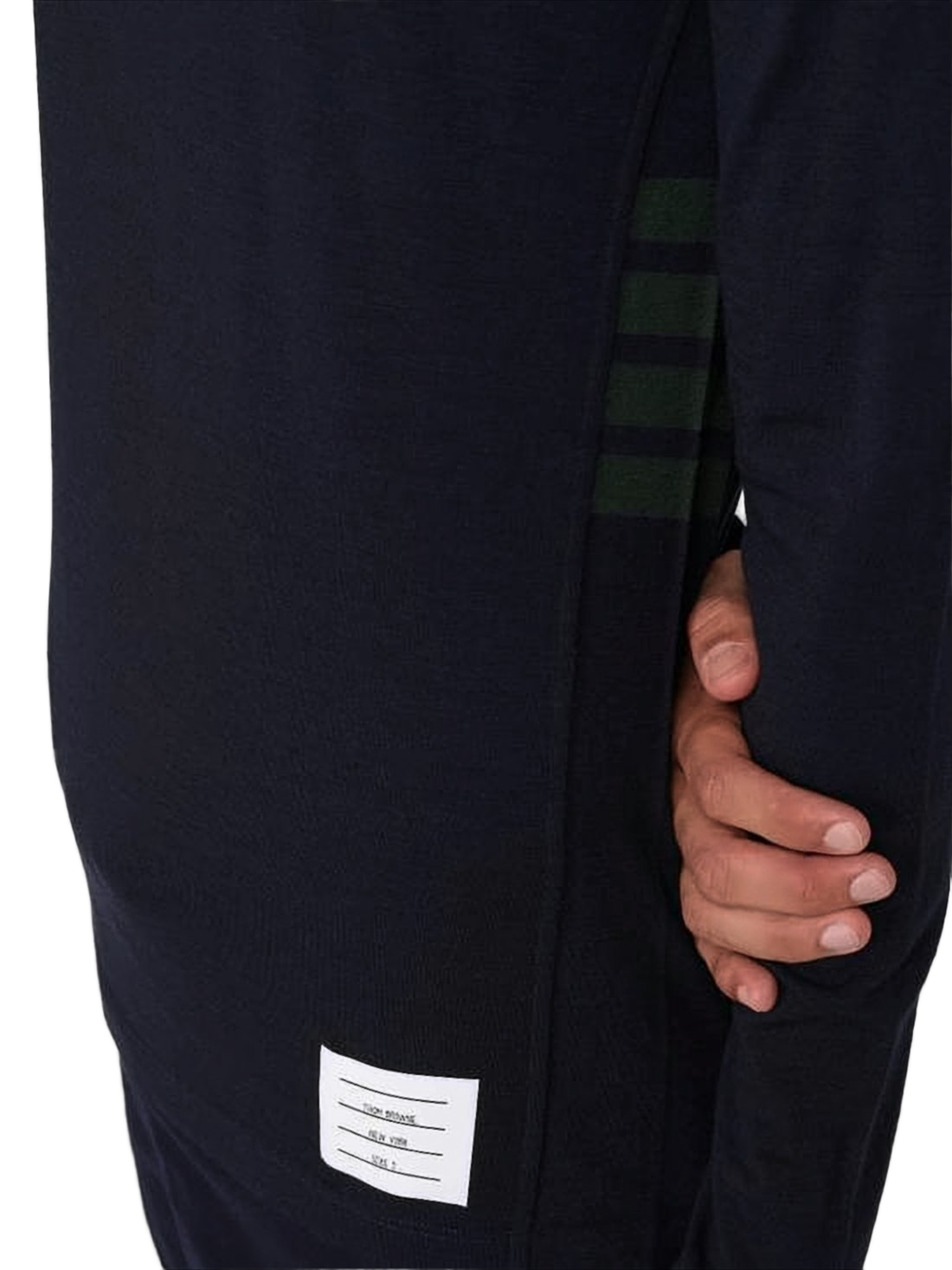 Minimalist Navy Knit Sweater