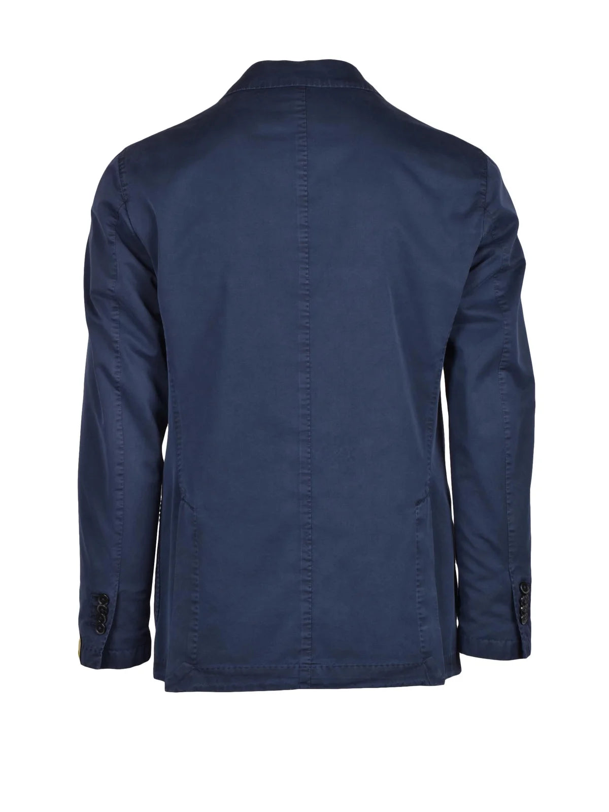 Cotton Silk Blazer - Blue