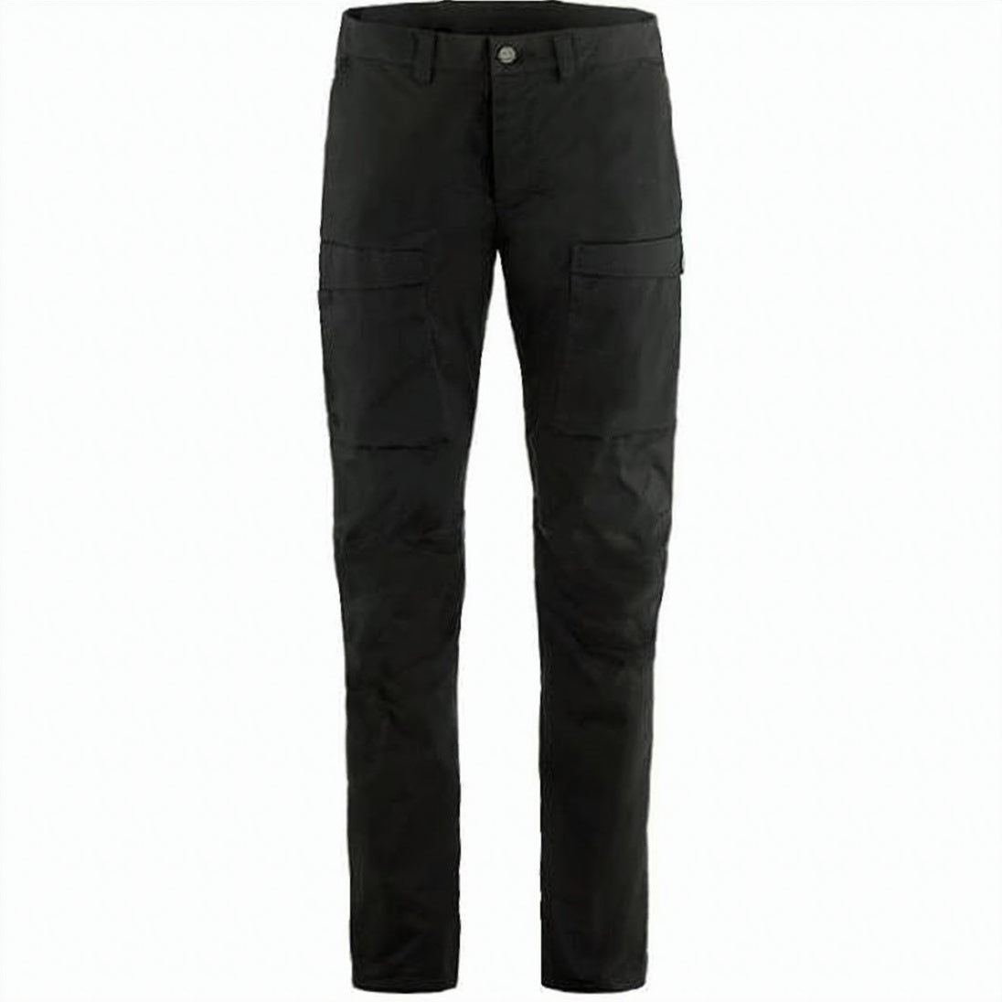 Mid-Rise Straight Cargo Pants with Durable Finish