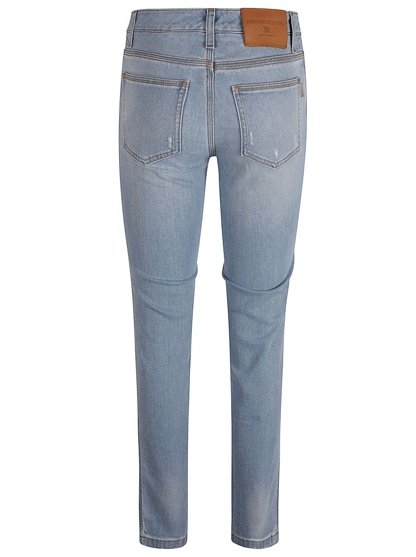 Slim-Fit Jeans With Classic Five-Pocket Design