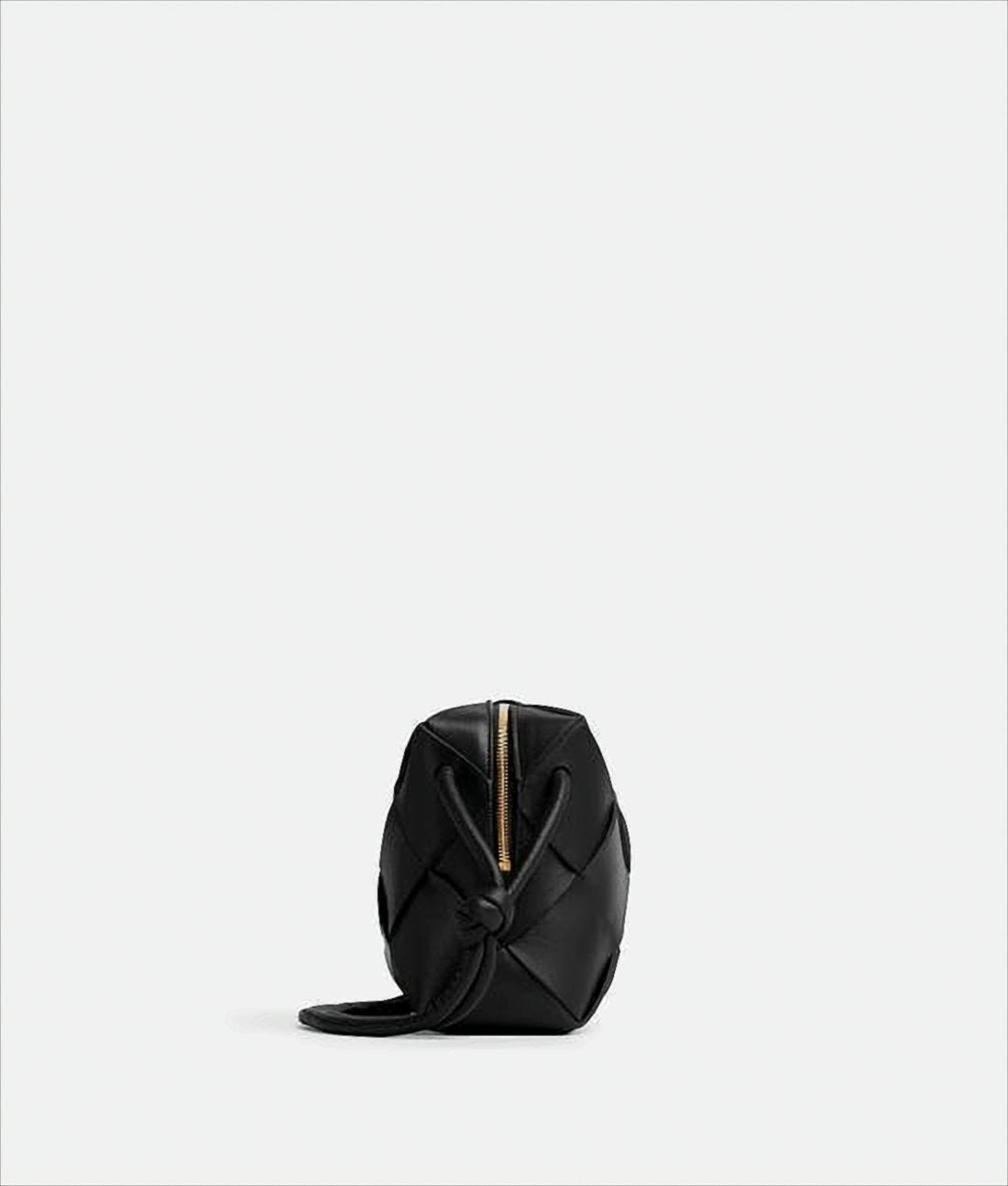 Rectangular Padded Lambskin Shoulder Bag