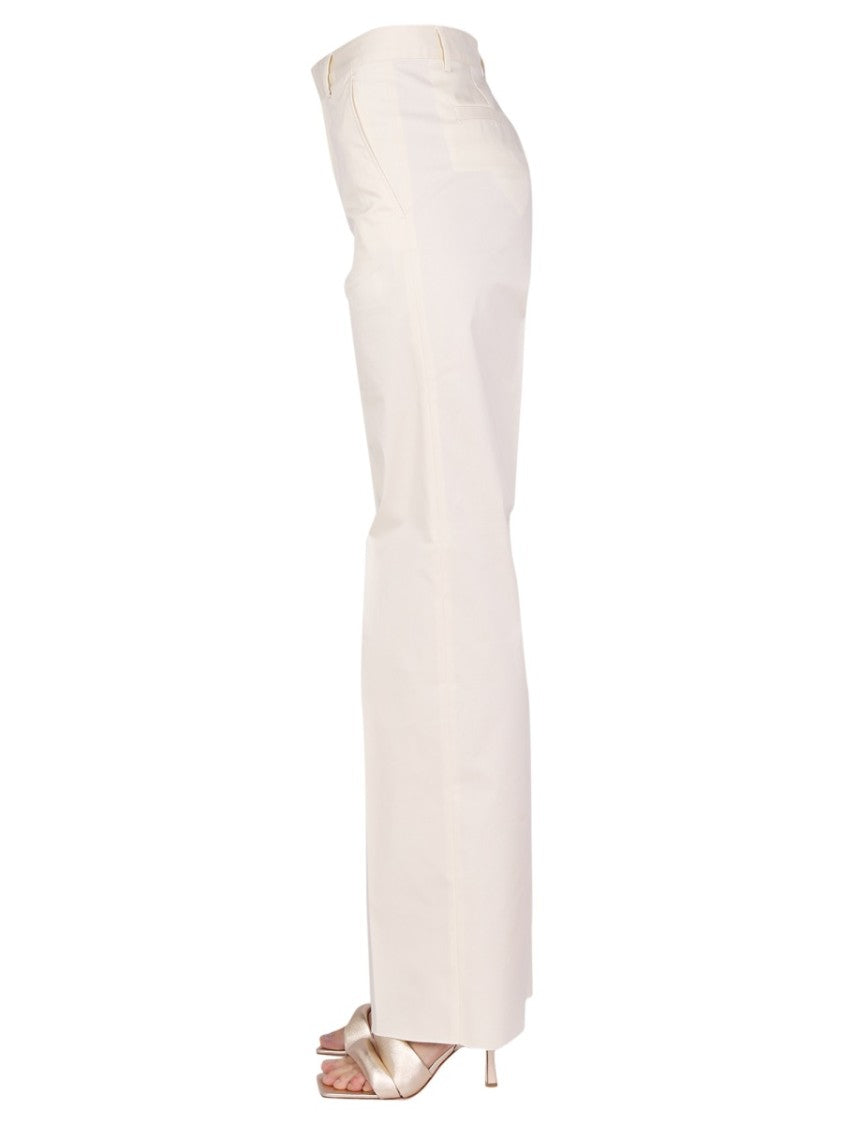 Tailored Straight Leg Pants With Hook