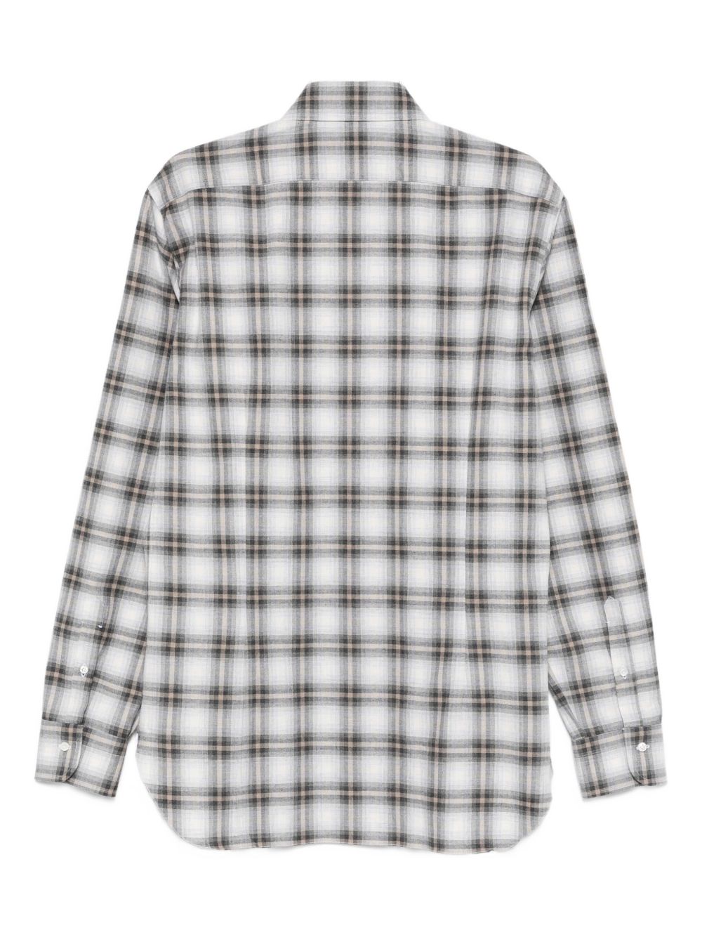 Refined Grey Button-Down Shirt