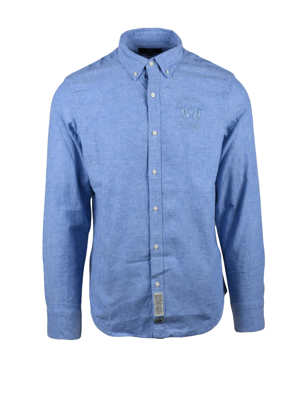 Light Blue Cotton Linen Shirt