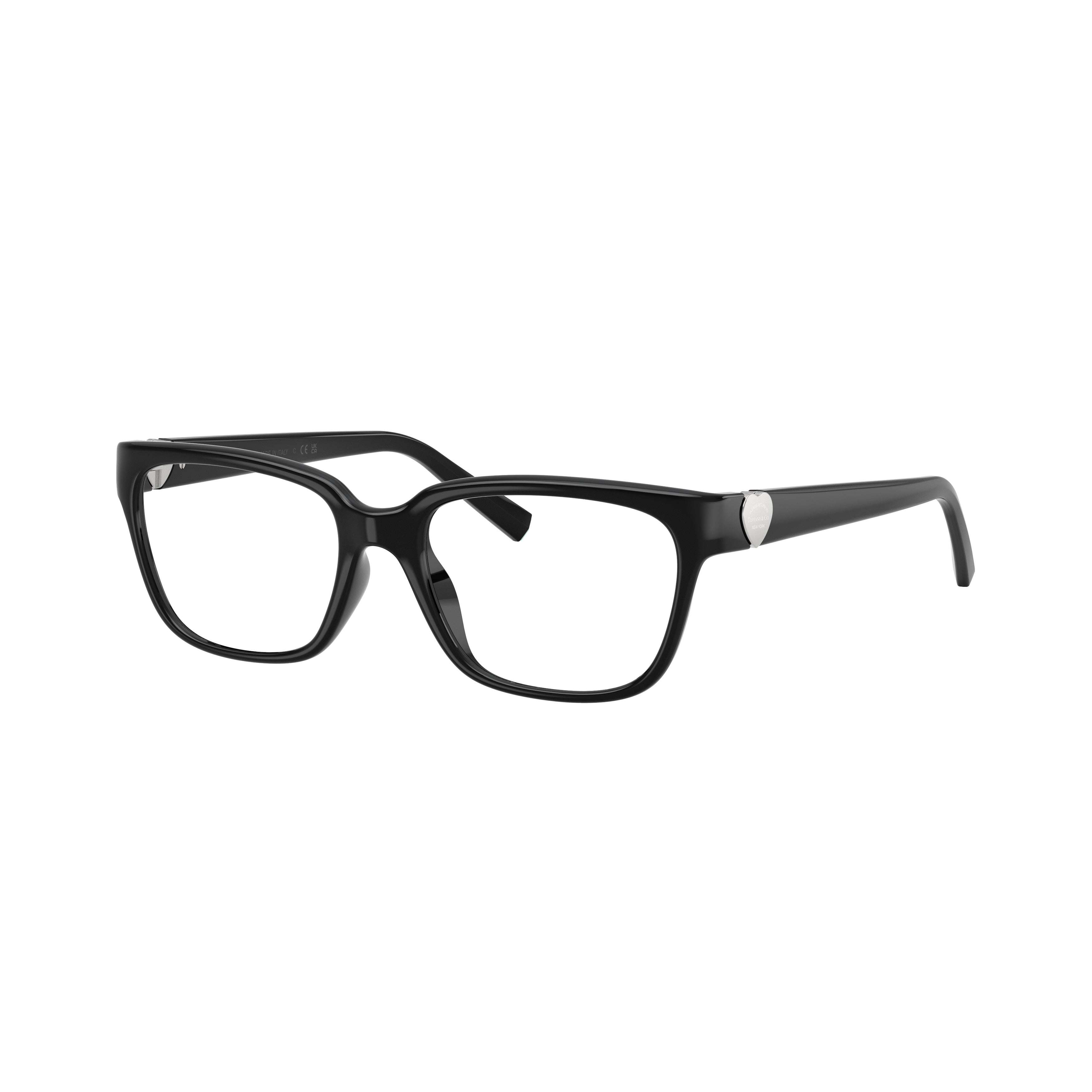 0tf2286d Rectangular Black Injected Frame Eyeglasses