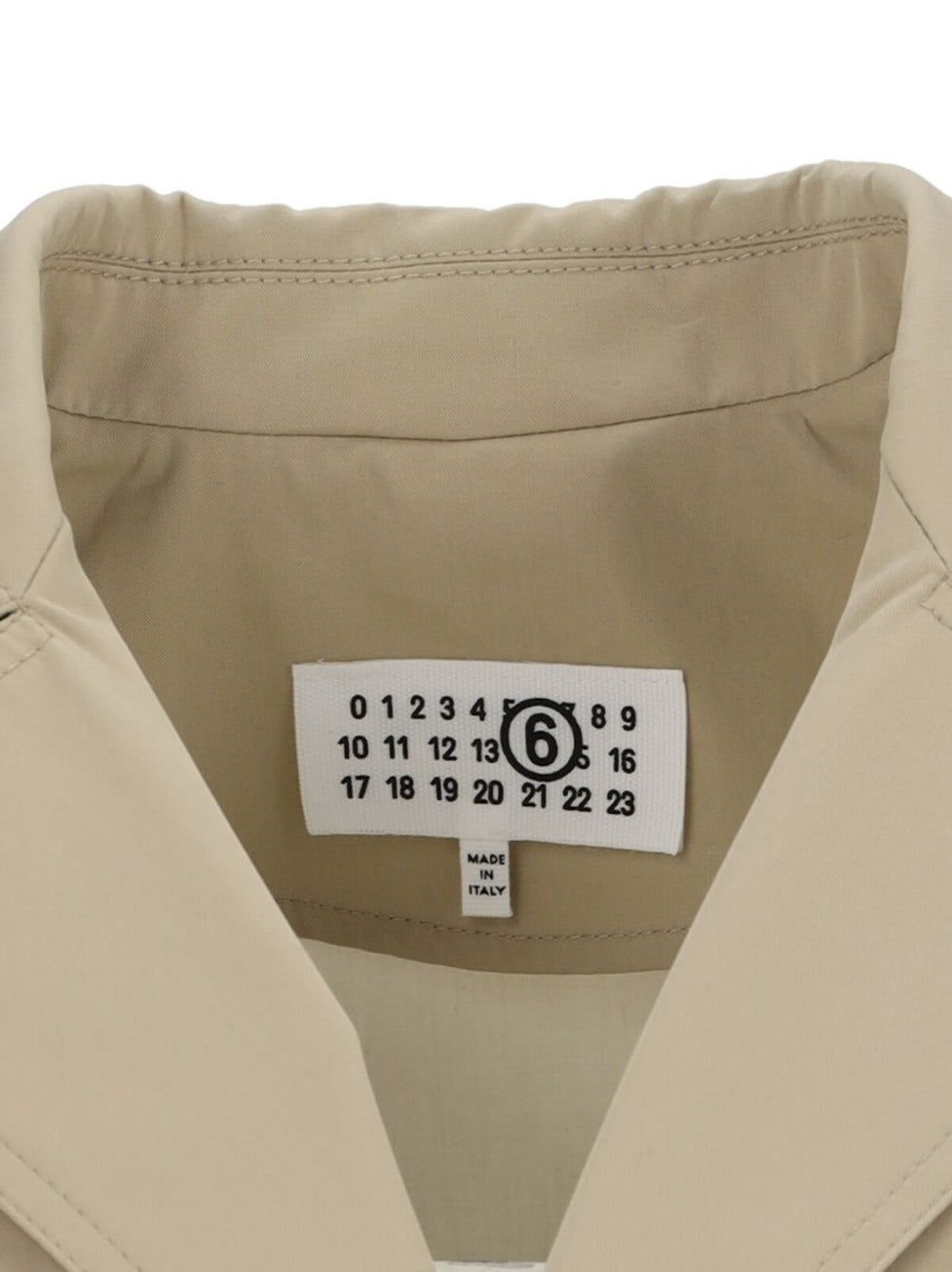 Single-Breasted Coat – Beige